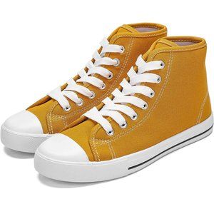 NWT Women High Top Canvas Shoes